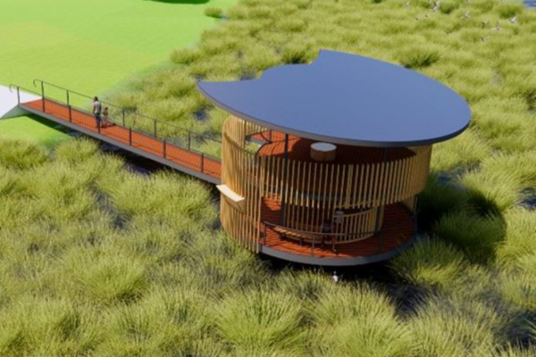 City of Wanneroo - New Bird Viewing Platform at Lake Yellagonga