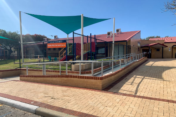 External view of completed project                               